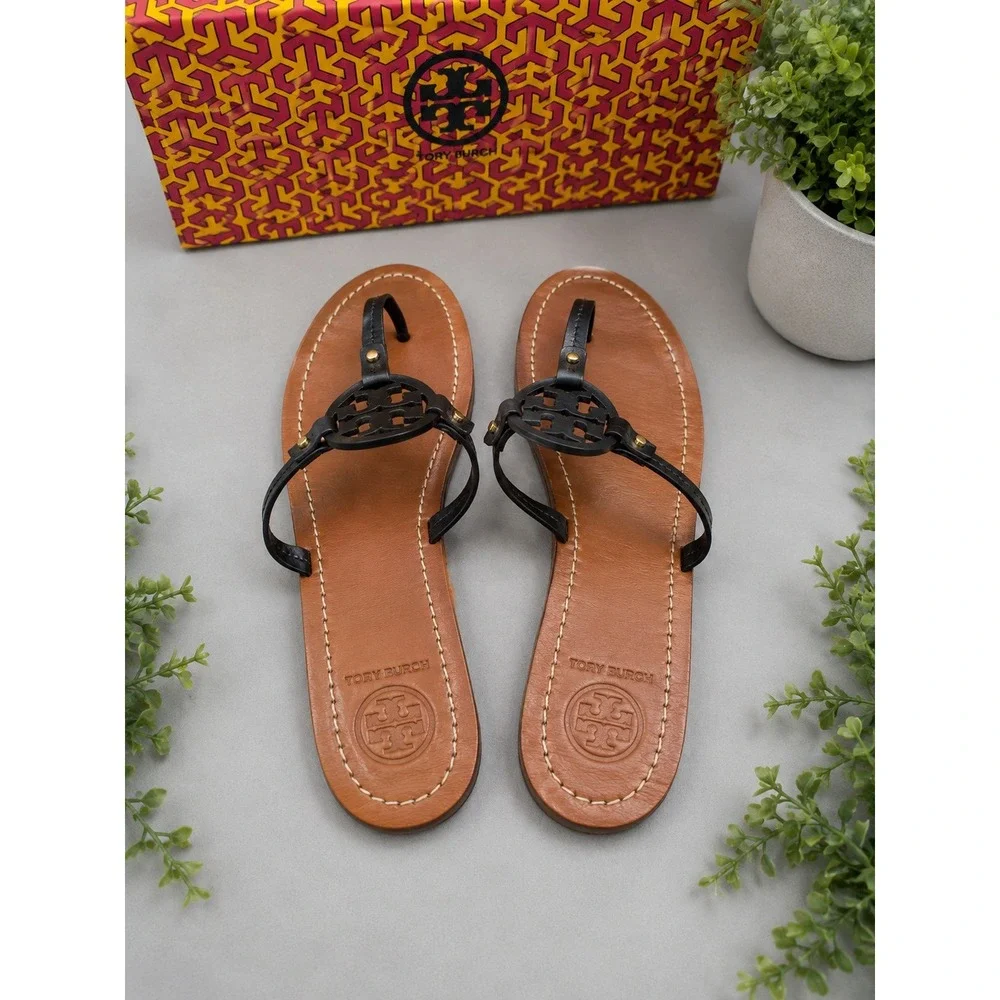 Tory Burch mini Miller thong sandals 8.5